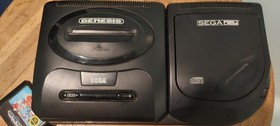 Sega CD MOD 2 With Genesis Mod 2 Worked When Last Played Years Ago.  1 Adapter