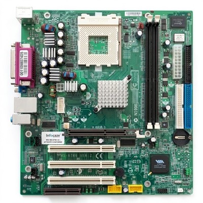 MSI MS-6786 V2 Socket A (462) Micro ATX Motherboard | Retro-Gaming Athlon XP ...