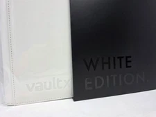 VaultX White Edition 9 Pocket Exo-Tec Zip Binder - New in Box - Pokemon