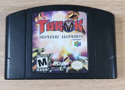 Turok: Rage Wars (Nintendo 64, 1996, 1997) Rated M TESTED WORKING