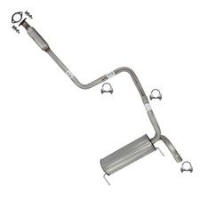 Stainless Steel Resonator Muffler Exhaust Kit fits: 2011-2015 Cruze 1.4L, 1.8L