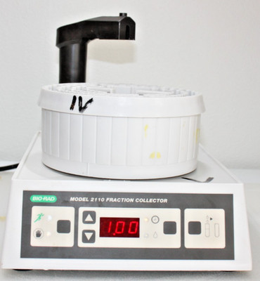 Bio-Rad Fraction Collector Model 2110 Powers on w/ Arm & Carousel