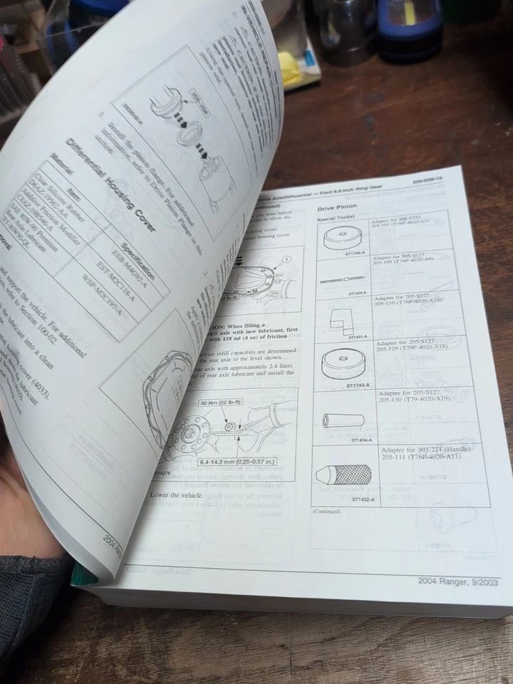 2004 Ford Ranger Shop Service Repair Manual XL XLT Tremor Edge - Image 2 of 4