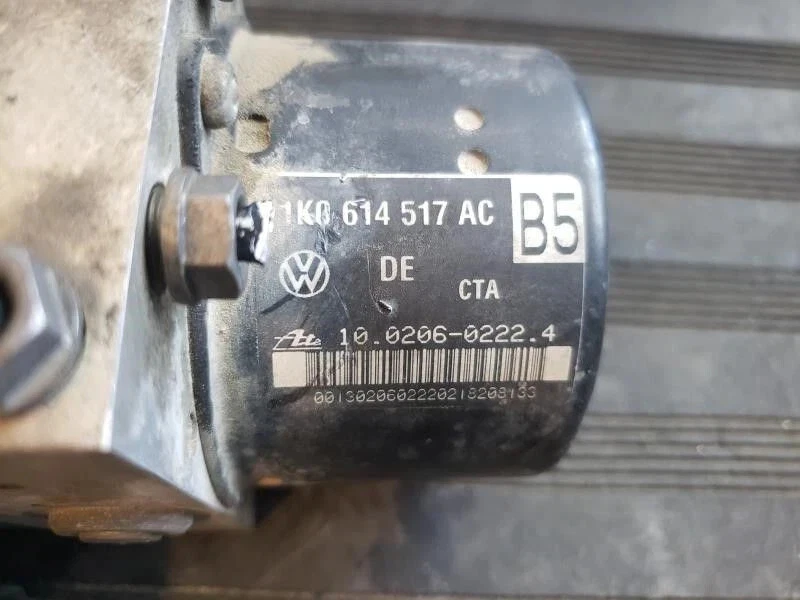 Conjunto de módulo de bomba ABS freno antibloqueo VOLKSWAGEN JETTA AUDI A3 2008-2010 FABRICANTE DE EQUIPOS ORIGINALES Foto 4 de 4