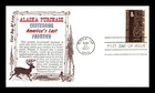 US COVER ALASKA PURCHASE CENTENNIAL AIR MAIL FIRST DAY ISSUE KHOL KRAFT