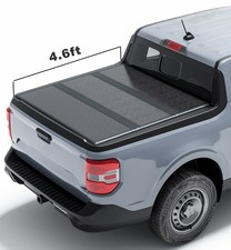 4.6ft Tri-fold Hard Tonneau Cover For 2022-2026 Ford Maverick Pickup Truck Bed