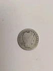 1909-P  BARBER DIME 90% Silver