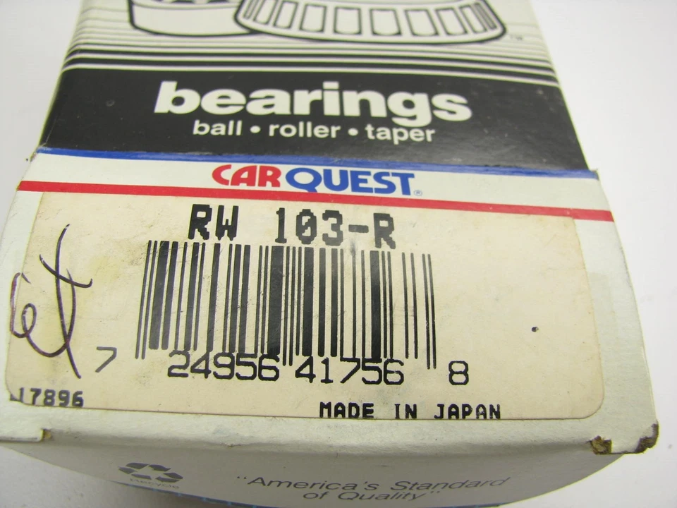 Cojinete de rueda trasera Carquest RW103-R para Fiat 124 1979-1981 Brava 1967-1976 Foto 4 de 4