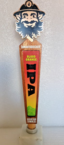 TOMMYKNOCKER BLOOD ORANGE IPA Mountain Town Craft BEER TAP HANDLE 10.5" Tall