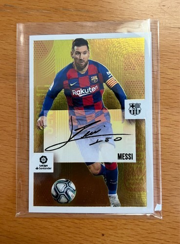 LIONEL MESSI 2020-21 Panini La Liga Barcelona Signature #16 Sticker