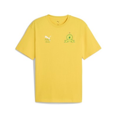 PUMA  X Kidsuper Mamelodi Sundowns Graphic Crew Neck Short Sleeve T-Shirt Mens S
