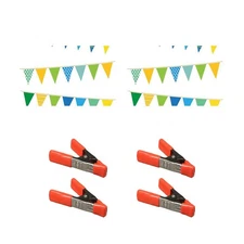 Savage 53"x18' Printed Background Paper, Party Banners, 2-Pack, Bundle with 4x 1