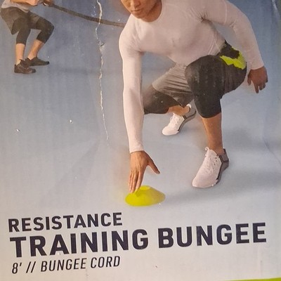 Primed Resistance Training Bungee 8ft Stretches to 20ft Padded Adjustable Belt