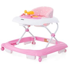 INFANS Foldable Baby Walker, 3 in 1 Toddler Walker Leaning-Seated Walk-Behind wi