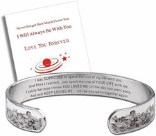 Memorial Bracelet for Loss of Loved One Husband Mother Dad Son Daughter Bereavem
