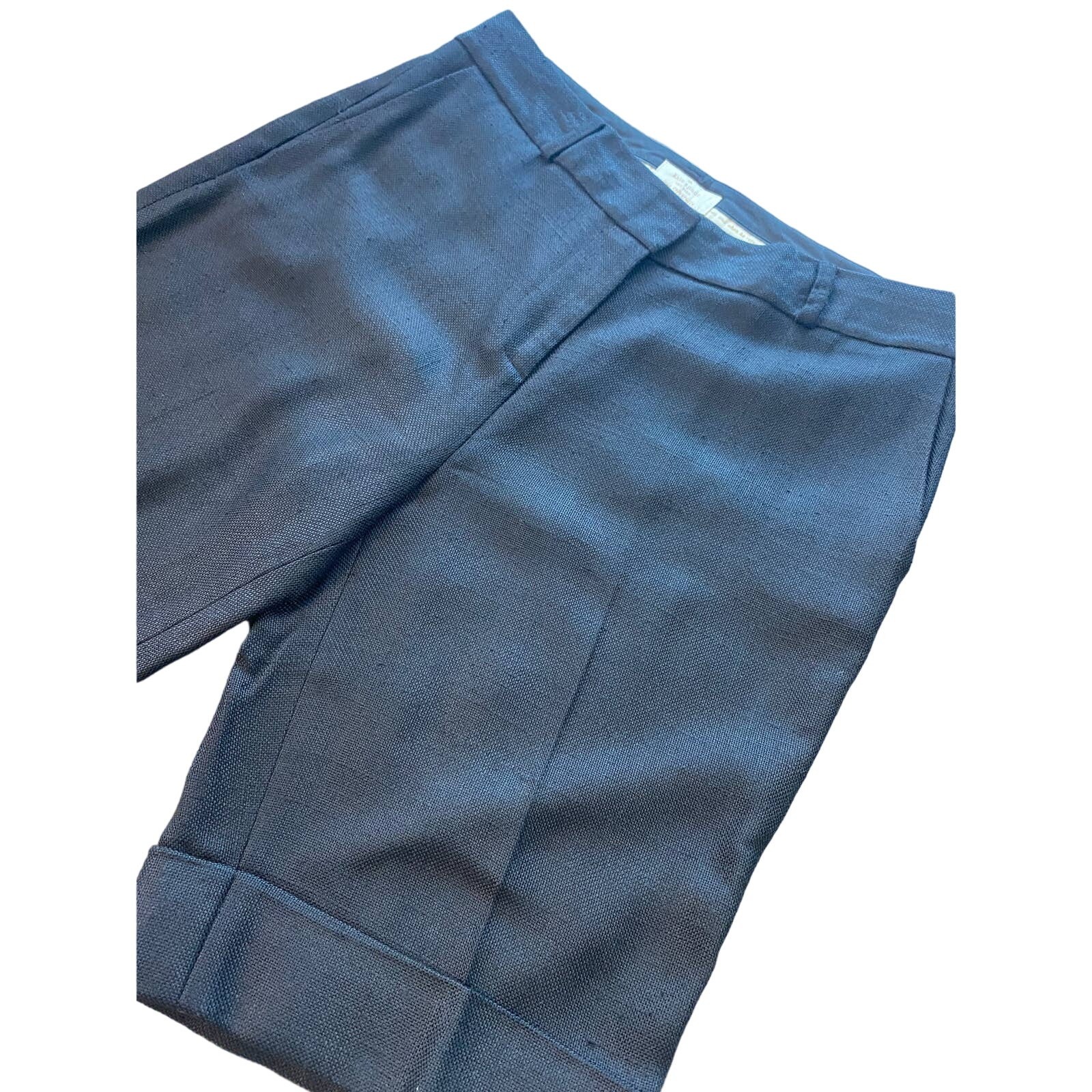 KATE SPADE BLACK BERMUDA TROUSER SHORTS SIZE 4 thumbnail 2