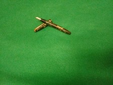 VINTAGE CONWAY STEWART 550 DINKIE GREEN MARBLE  FOUNTAIN PEN WRITES- RESTORATION