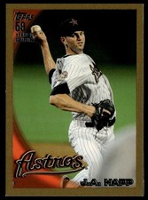 2010 Topps Update #US-121 J.A. Happ Gold #/2010