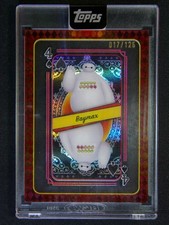 2025 Topps Disney MINT NYCC Baymax Encased 4 Of Clubs /125