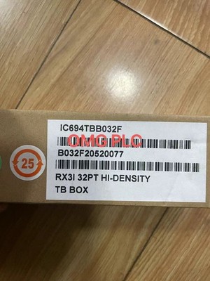 GE FANUC IC694TBB032 HIGH DENSITY TERMINAL BLOCK BOX STYLE