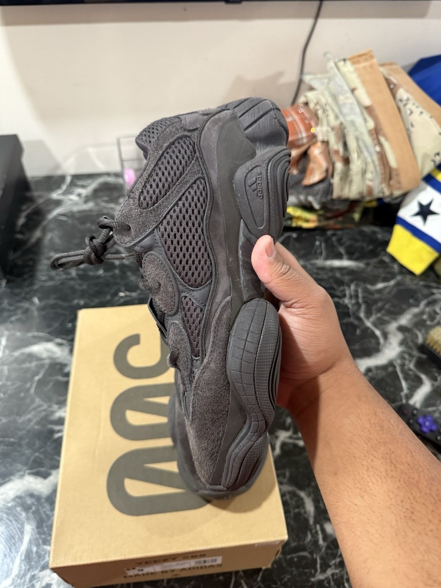 Adidas Yeezy 500 Low Utility Black Size 9 Clean Condition