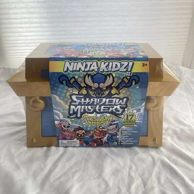 Ninja Kidz Shadow Masters Mystery Large Chest 17 Suprises NIP