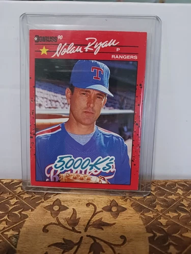 1990 Donruss - Nolan Ryan #659 5000 K's on Front and Back