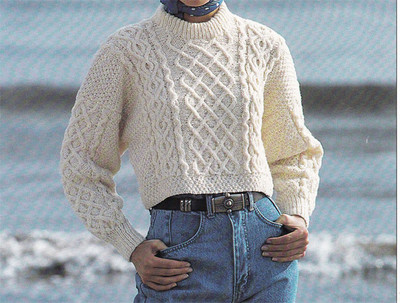 fair isle style sweater