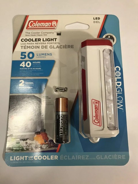 coleman cooler light