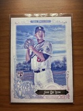 2017 Topps Gypsy Queen Missing Blackplate Parallel #225 Jose DeLeon RC Dodgers