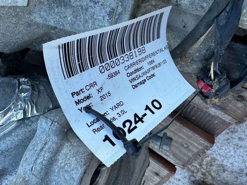 Jaguar XF X250 2013-2015 3,0 L diferencial portador trasero Foto 4 de 4