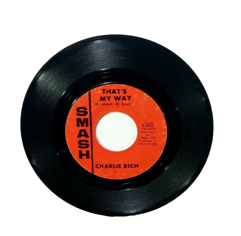 R&B & Soul Single Vinyl Records Charlie Rich