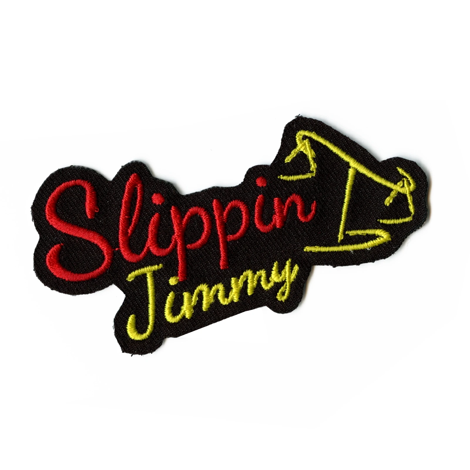 Slipping Jimmy Black Embroidered Iron-On TV Show Lawyer Patch