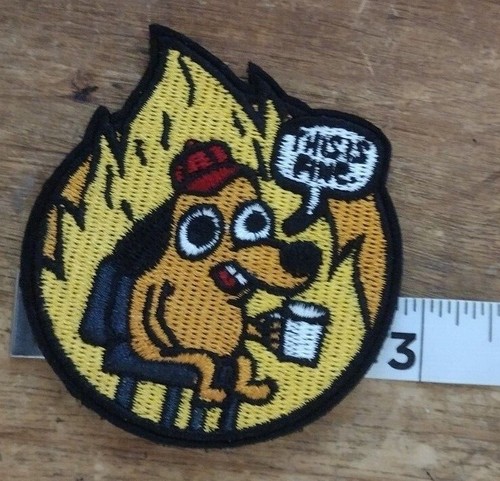 Iron on or Sew On Patches Cats, Goose, Barbie, Fire I'm Fine, Evil Eye - Picture 60 of 69