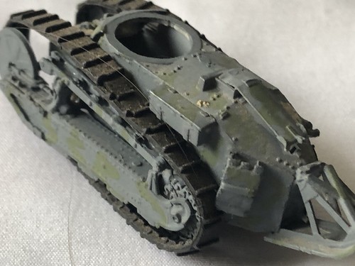 Maquette model 1/72: tanks, chars, M4 E8 Sherman, Renault FT, WW2 - Photo 6/8
