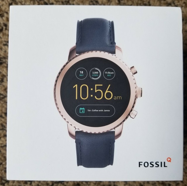 Fossil Q eXplorist Gen 3 Smartwatch 46mm Stainless Steel Rose Gold FTW4002 for sale online | eBay