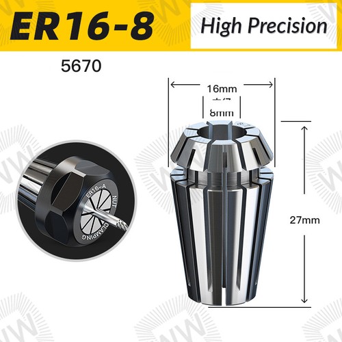 ER16/ER20/ER25/ER32 Spring Collet Set For CNC Milling Lathe Machine - Picture 21 of 79