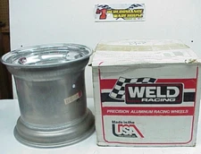 1 NEW Weld Racing Wide 5 HS Polished Wheel 3" Offset #571-5413 Late Model WDR1