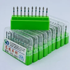 10-500PC Dental Diamond Burs FO-32C Medium FG 1.6MM for High Speed Handpiece
