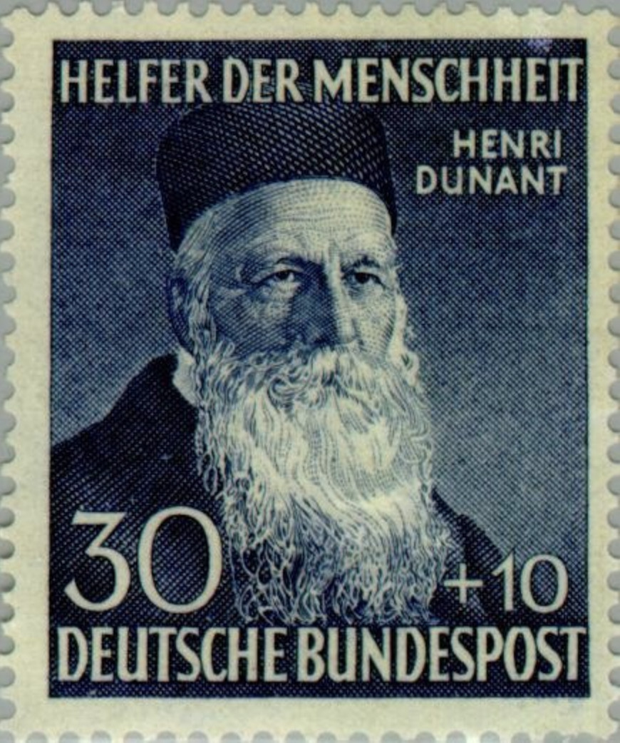 BRD BRD #Mi159 postfrisch 1952 Henri Dunant