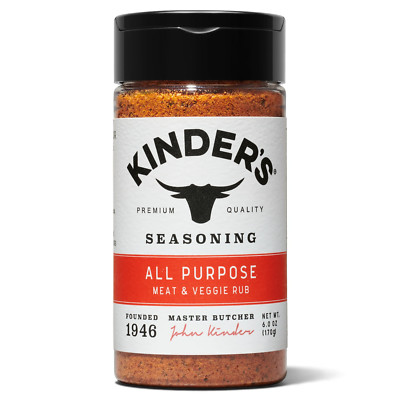 All Purpose Meat and Veggie Seasoning for Grilling, 6 Oz