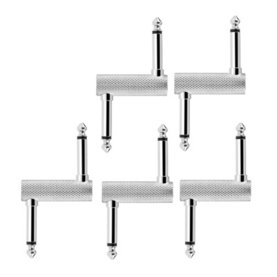 5Pcs Guitar Pedal Connector for Guitar Pedal Board Instead of Patches Cable