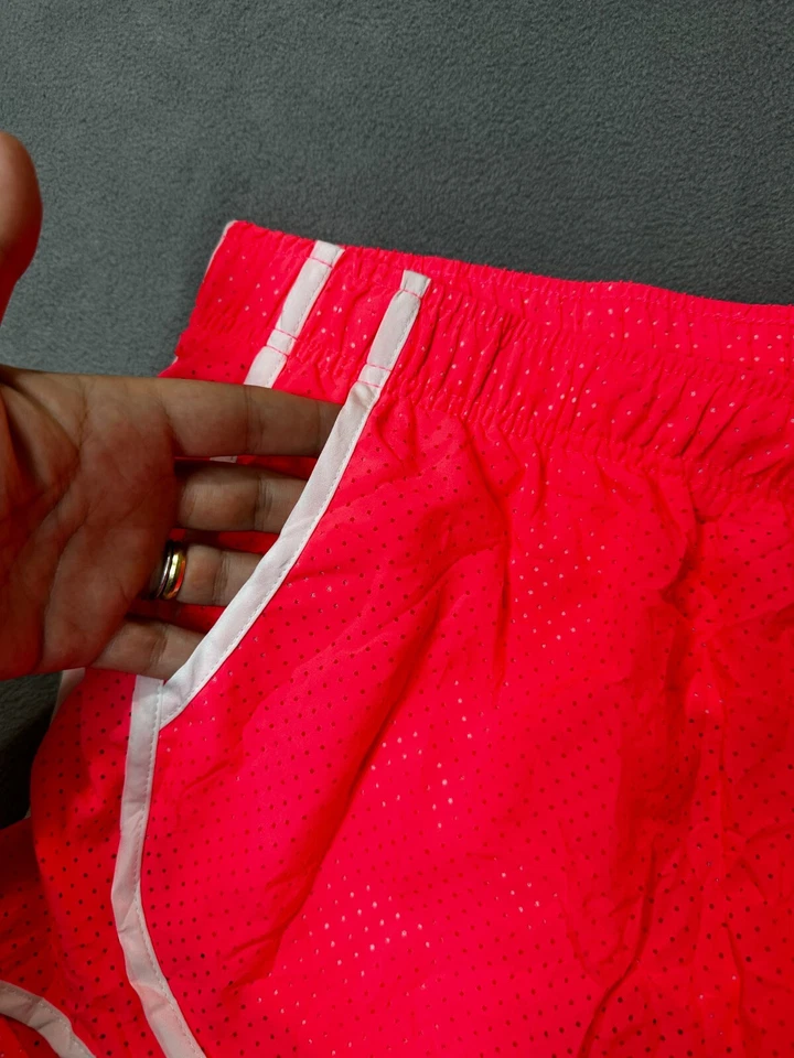 new CALVIN KLEIN Womens neon PINK shorts XL extra large Elastic Waist above knee - Image 4 of 4