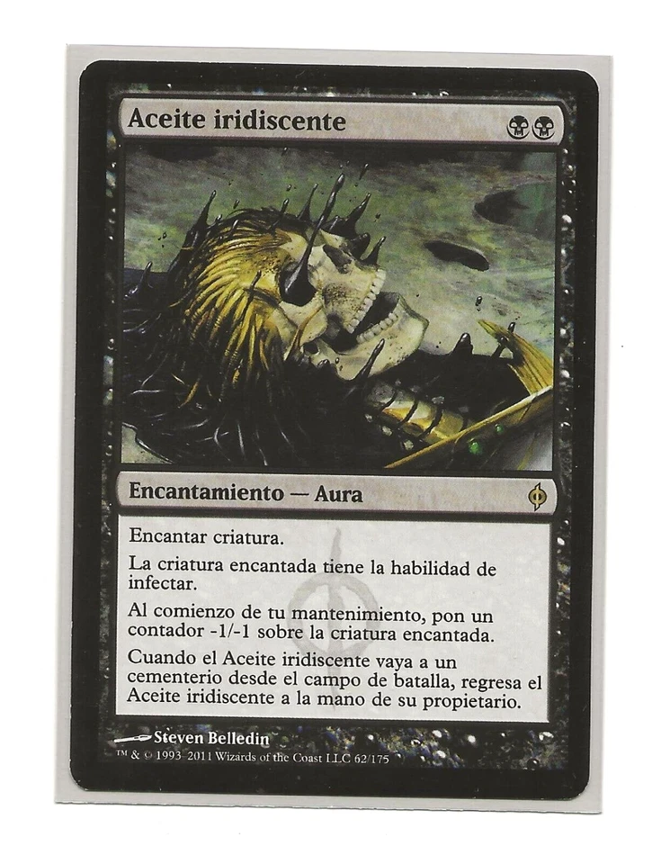 GLISTENING OIL Spanish Magic New Phyrexia Aceite Iridiscente NM MTG - Imagen 1 de 1