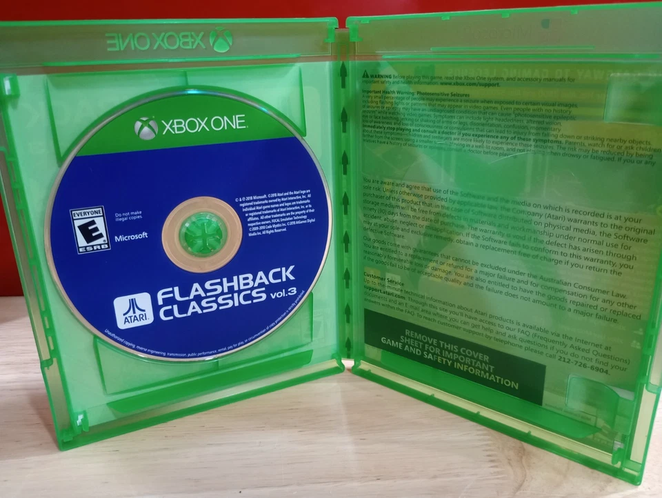 ATARI FLASHBACK CLASSICS VOL. 3 MICROSOFT XBOX ONE RARE - Image 3 of 4