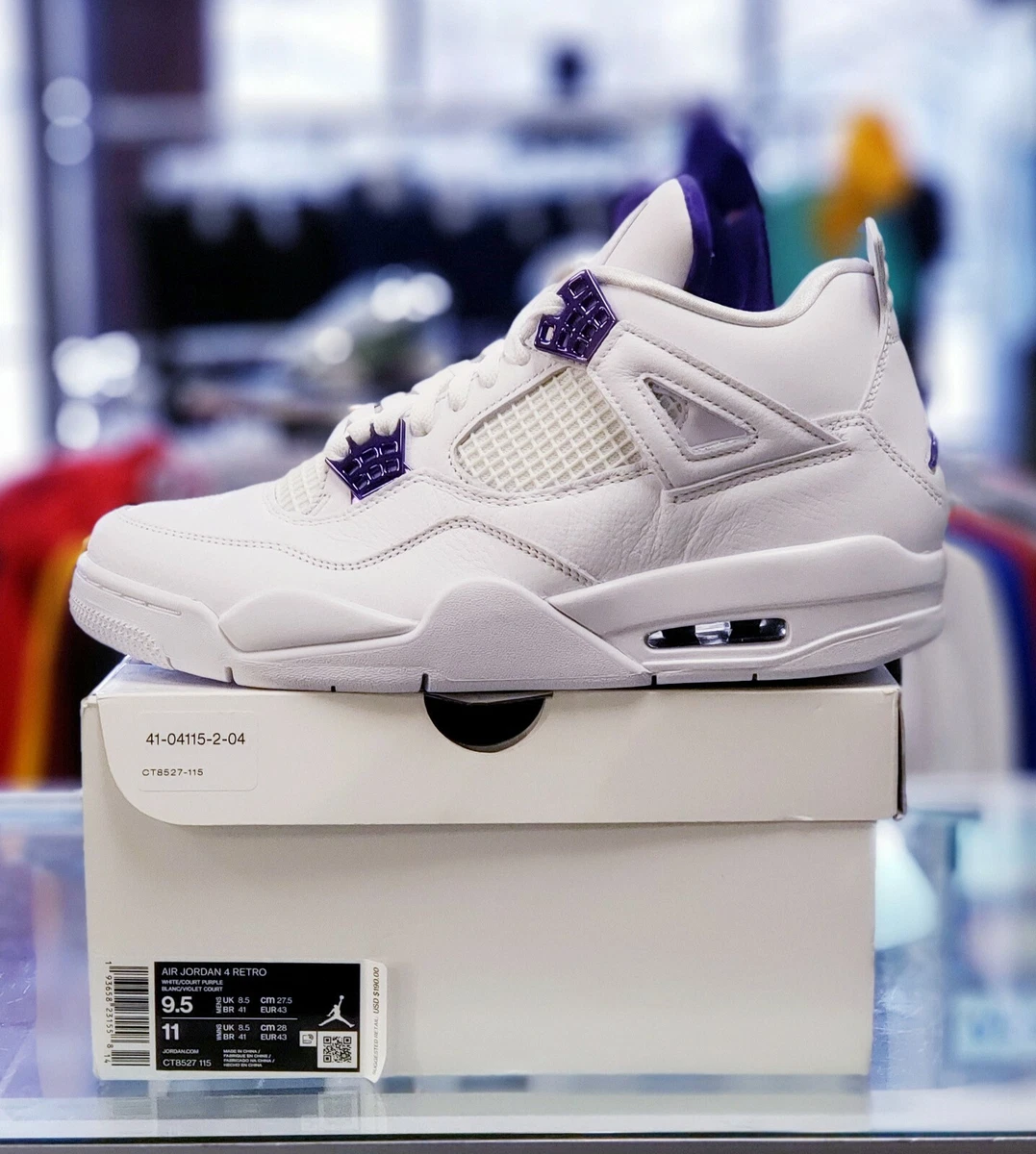 Metallic hotsell purple nikes