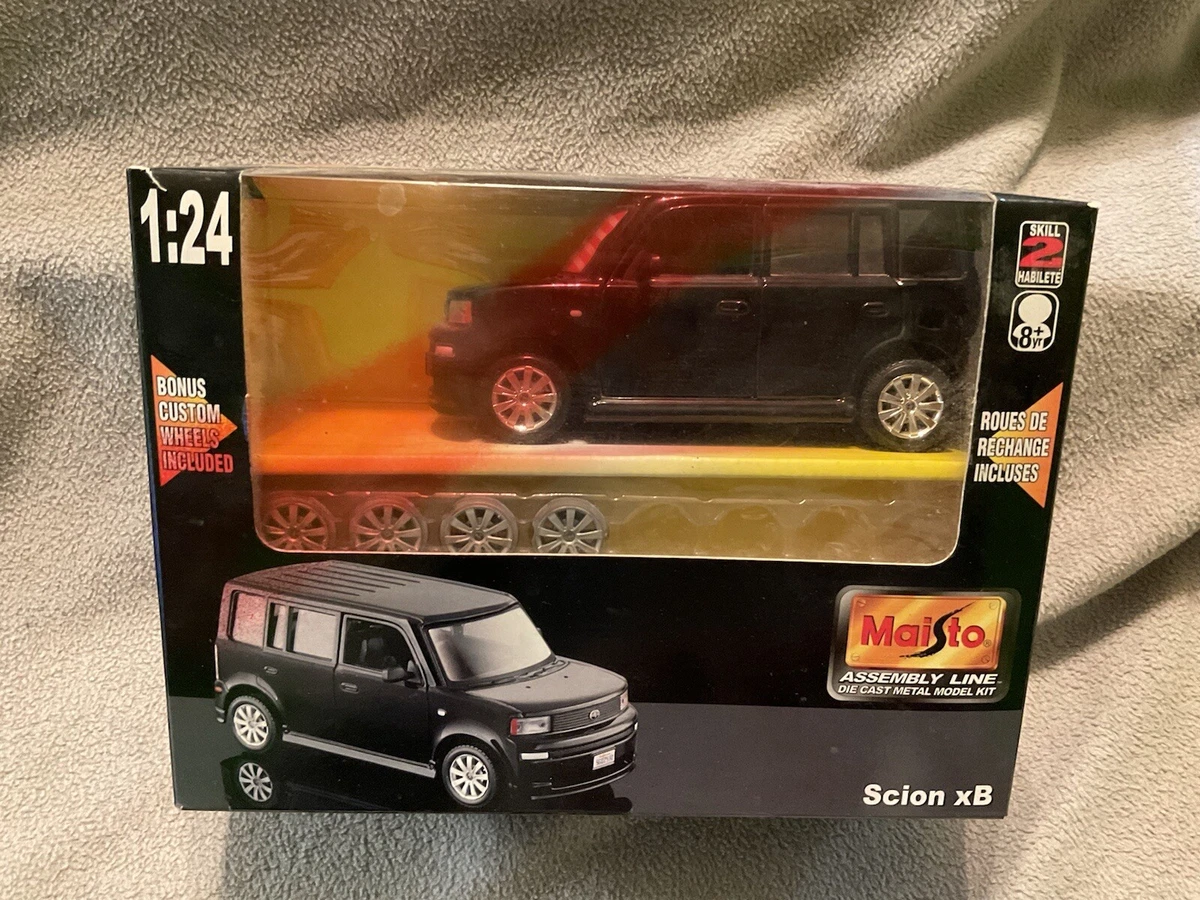 Maisto Scion Xb With Extra Set Of Rims Stickers For Mirrors Lic