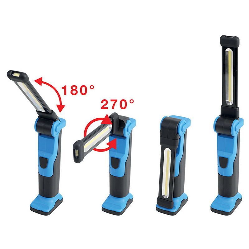 lampada a batteria cob-led 5w - codice bgs85321 BGS officina