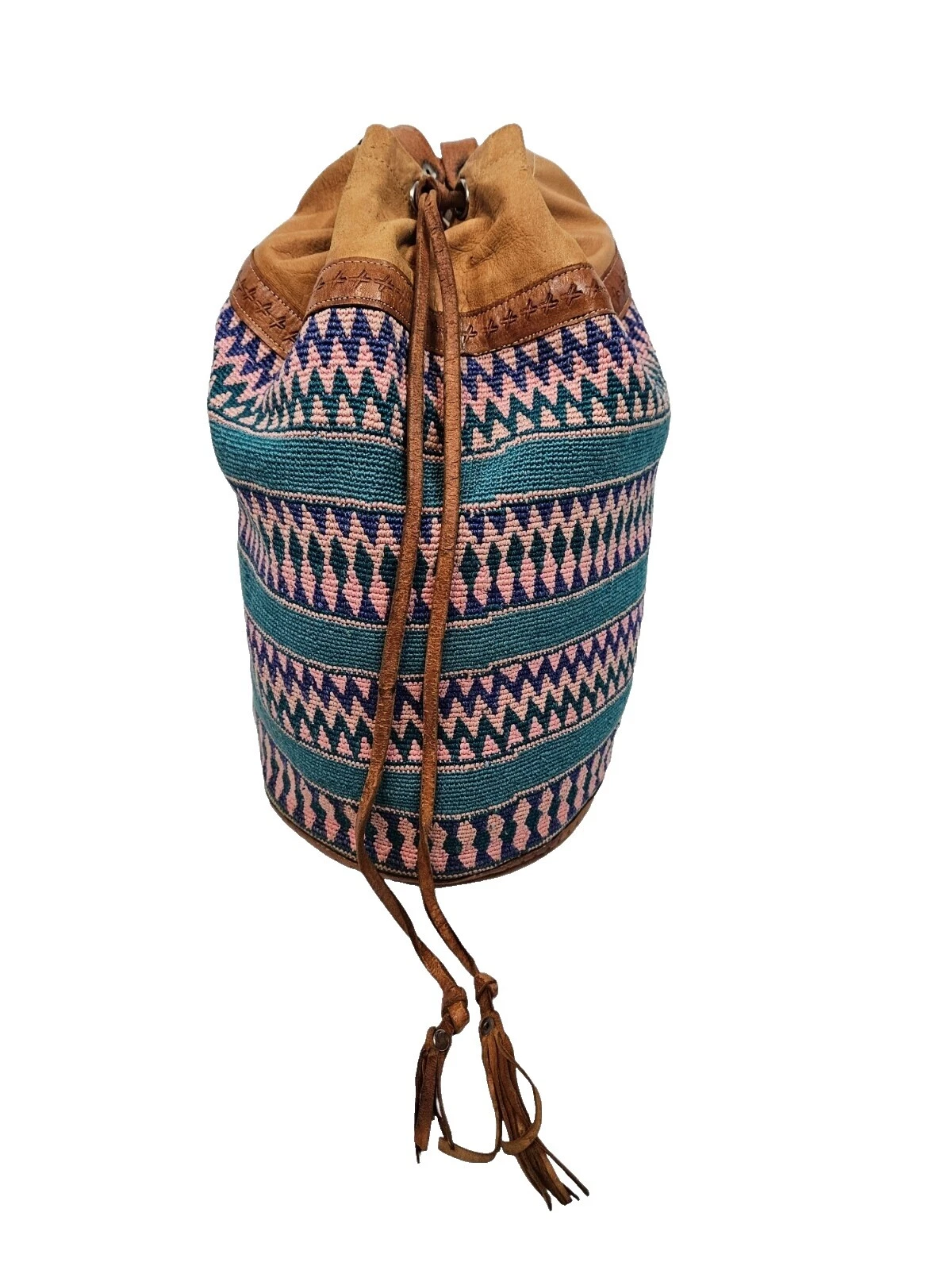 Bolsos vintage multicolor de cuero, Bolsos y estuches