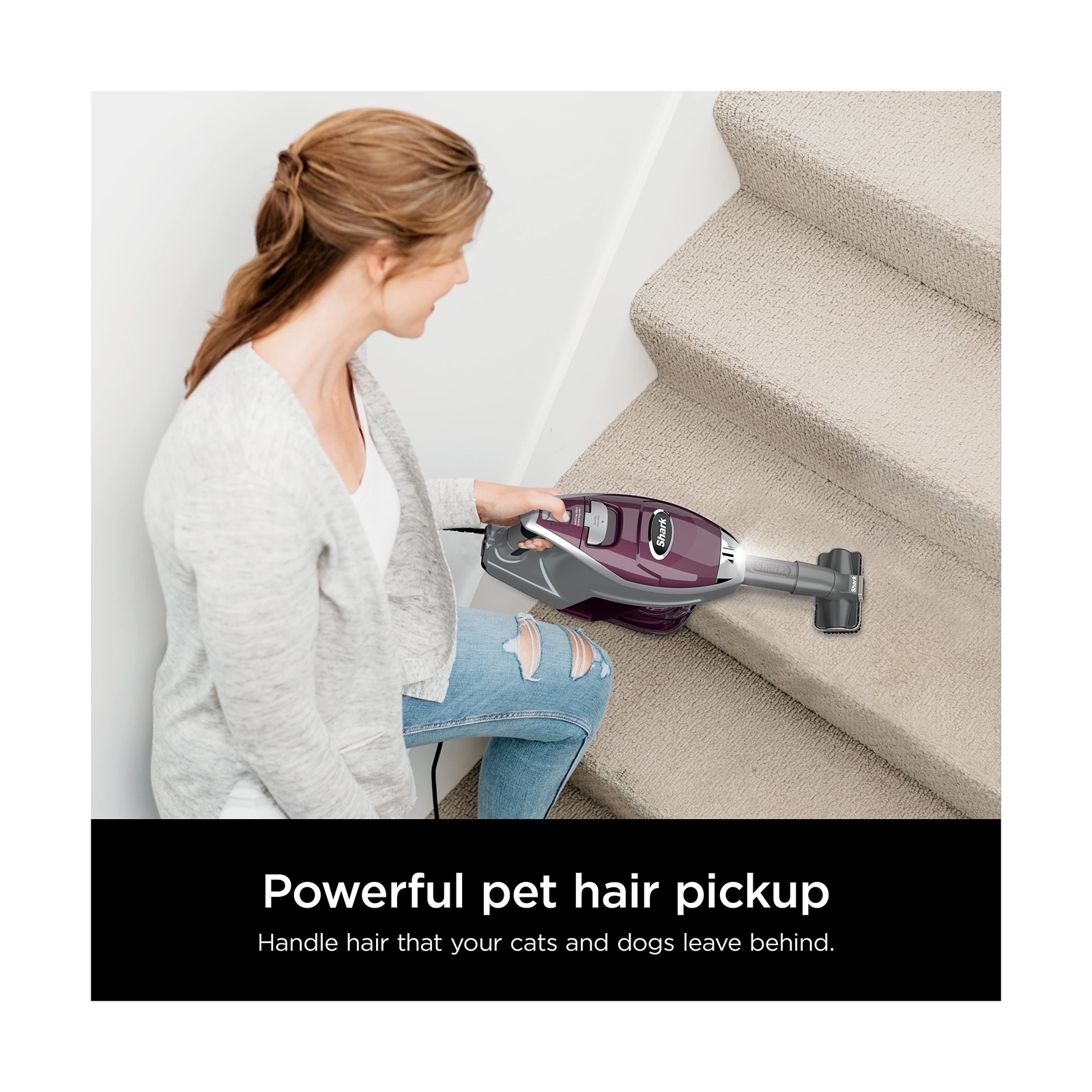 Shark HV322 Bordeaux Rocket DeluxePro Upright Corded Stick Vacuum Cleaner for sale online eBay